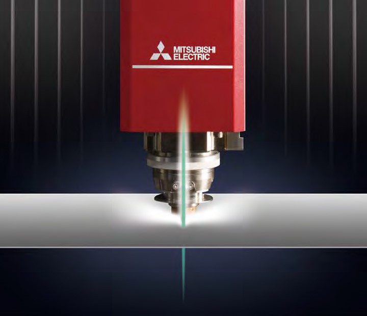 アシストガス使用量90%削減】三菱電機製ファイバーレーザー加工機搭載